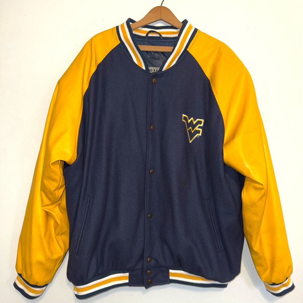 West Virginia Mountaineers Steve & Barry’s Varsity Jacket 2XL